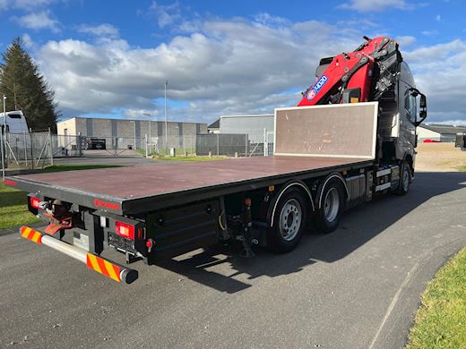 Volvo FH420 HMF 4020K5 + JIB FJ1000K3 Crane - 3