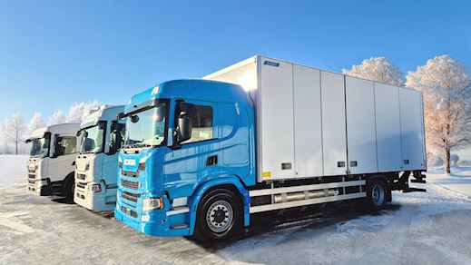 Scania Boksopbygning med sideåbning Koffer aufbau - 3