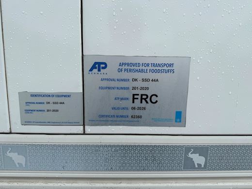 Schmitz 3-aks FRC køletrailer Frigde - 15