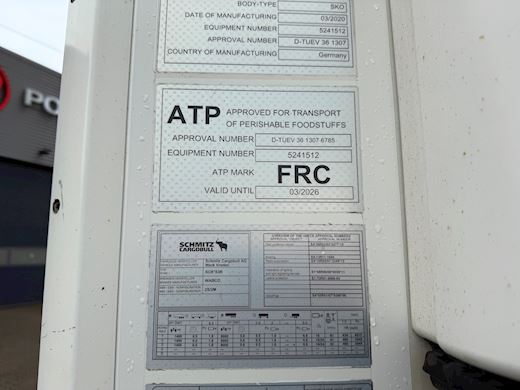 Schmitz 3-aks FRC køletrailer Frigde - 17
