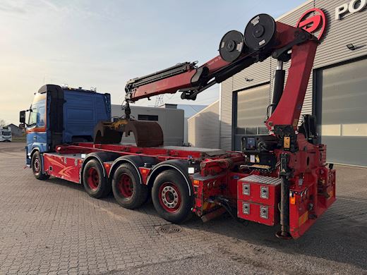 Volvo FM500 wirehejs med kran + sneplov beslag Pulley/crane - 3