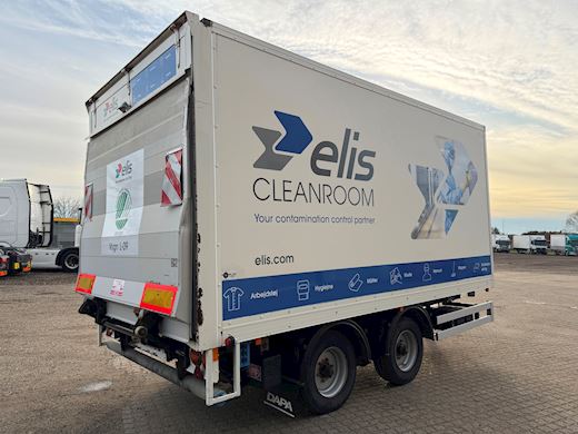 DAPA 2-aks 5,05m kærre fast kasse + lift Boks - 4