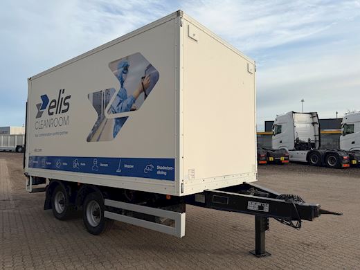 DAPA 2-aks 5,05m kærre fast kasse + lift Boks - 5