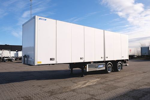 Närko 2-aks citytrailer med sidedøre, Boks Trailer
