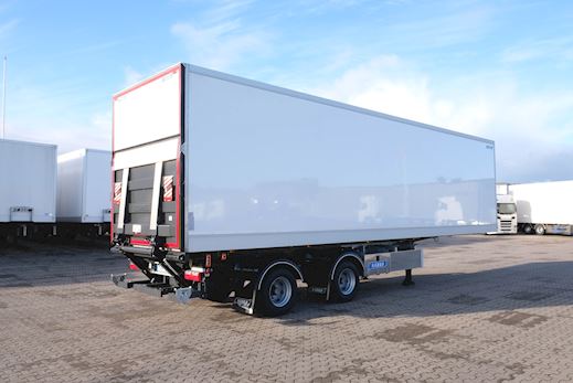 Närko 2-aks citytrailer med sidedøre Boks Trailer - 4