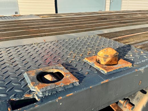 AMT 3-aks ligeud trailer m. containerlåse Åben - 12