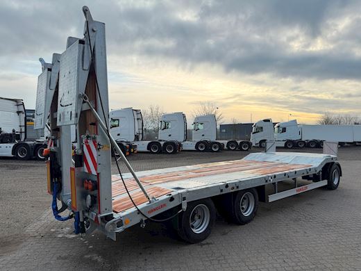 Hangler 3-aks, Hydraulisk ramper, Galvaniseret. Maskinanhænger - 4