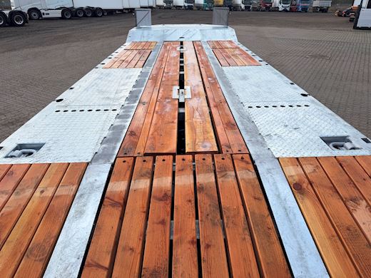 Hangler 3-aks, Hydraulisk ramper, Galvaniseret. Maskinanhænger - 9