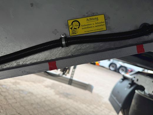 Hangler 3-aks, Hydraulisk ramper, Galvaniseret. Maskinanhænger - 16