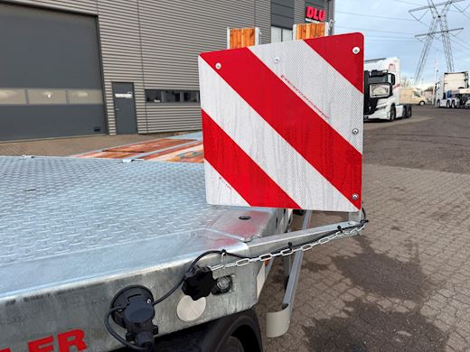 Hangler 3-aks, Hydraulisk ramper, Galvaniseret. Maskinanhænger - 13