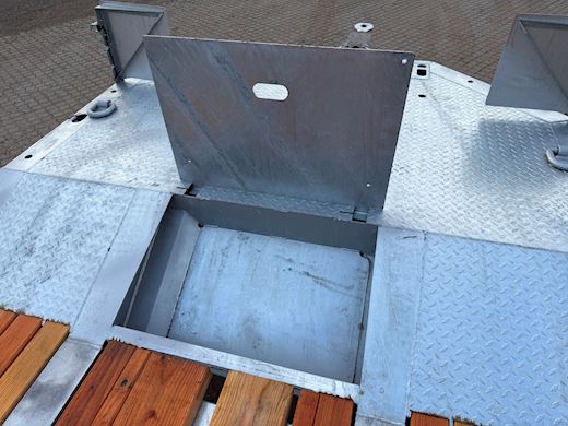 Hangler 3-aks, Hydraulisk ramper, Galvaniseret. Maskinanhænger - 10