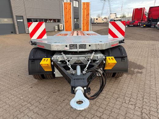 Hangler 3-aks, Hydraulisk ramper, Galvaniseret. Maskinanhænger - 6