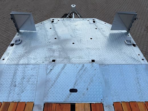Hangler 3-aks, Hydraulisk ramper, Galvaniseret. Maskinanhænger - 11