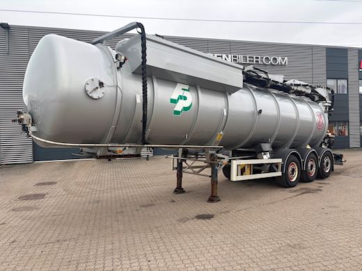 Hobur FP 3-aks 34m3 gylletrailer Gylletrailer - 2