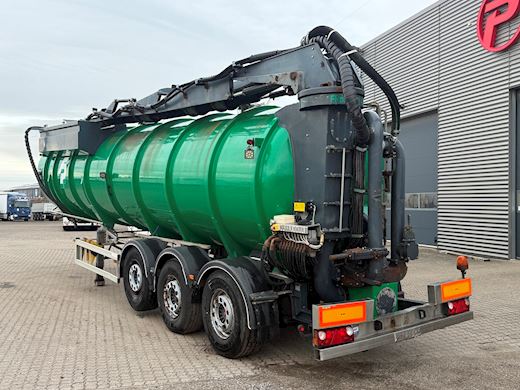 Hobur FP 3-aks 34m3 Gülle Auflieger - 2