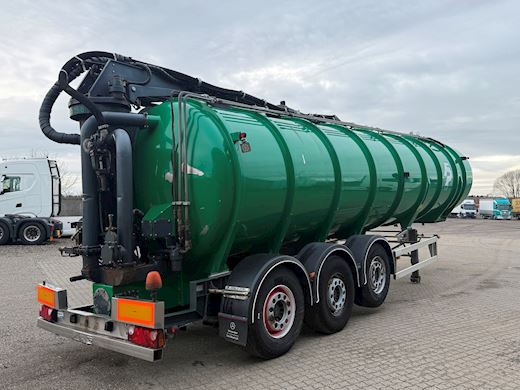 Hobur FP 3-aks 34m3 Gülle Auflieger - 4