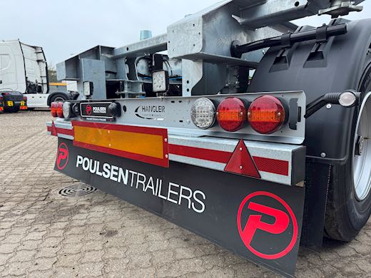 Hangler 2-aks 18-tons vx-lad anhænger Wechselrahmen/Containeranhänger - 6