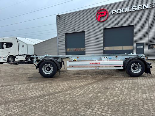 Hangler 2-aks 18-tons vx-lad anhænger Wechselrahmen/Containeranhänger - 2