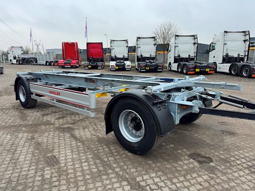 Hangler 2-aks 18-tons vx-lad anhænger Wechselrahmen/Containeranhänger - 8