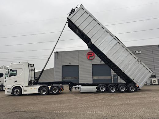 Kel-Berg 4-aks 83m3 HARDOX tiptrailer Kippanhänger - 17