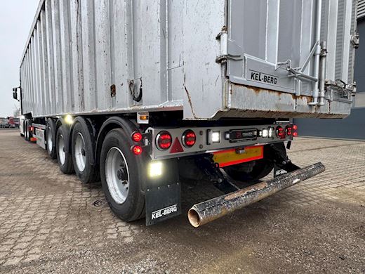 Kel-Berg 4-aks 83m3 HARDOX tiptrailer Kippanhänger - 24