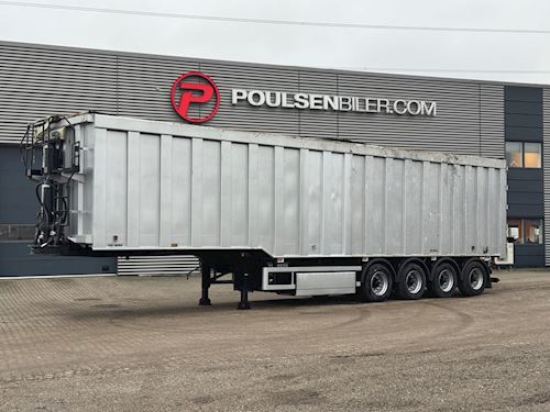 Kel-Berg 4-aks 83m3 HARDOX tiptrailer, Kippanhänger