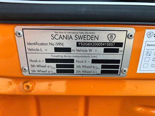 Scania G410 8x2*6 Hiab X-Hiduo 188E3 Cartransporter with crane - 25