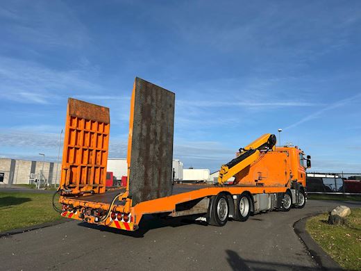 Scania G410 8x2*6 Hiab X-Hiduo 188E3 Cartransporter with crane - 7