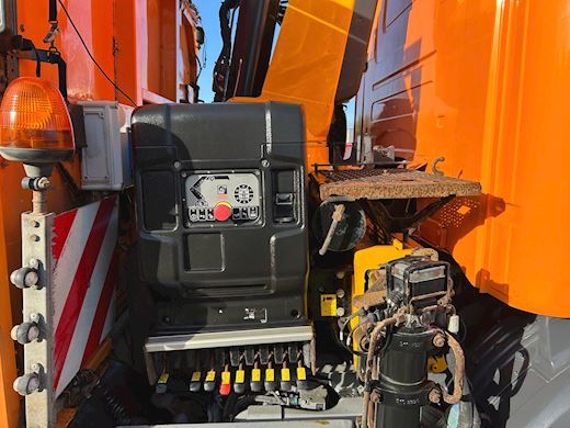 Scania G410 8x2*6 Hiab X-Hiduo 188E3 Cartransporter with crane - 12