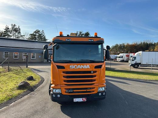 Scania G410 8x2*6 Hiab X-Hiduo 188E3 Cartransporter with crane - 2