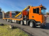 Scania G410 8x2*6 Hiab X-Hiduo 188E3 Cartransporter with crane - 8