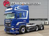 Scania R520 6x2 med plysning Tractor unit - 1