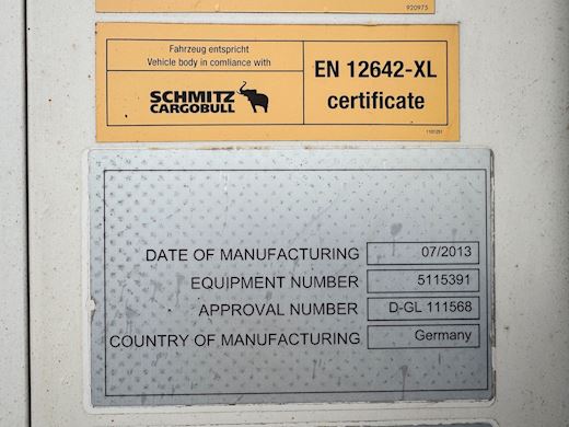 Schmitz 3-aks 2-temp køletrailer Kühl - 21