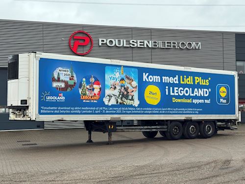 Schmitz 3-aks 2-temp køletrailer, Kühl