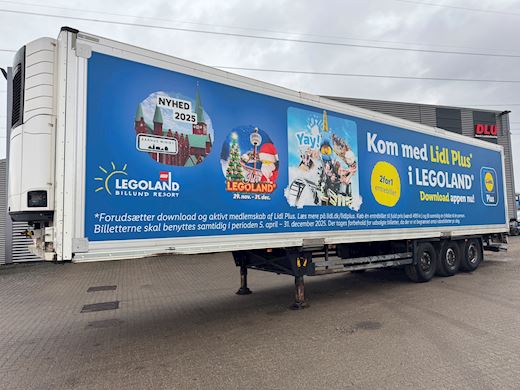 Schmitz 3-aks 2-temp køletrailer Kühl - 2