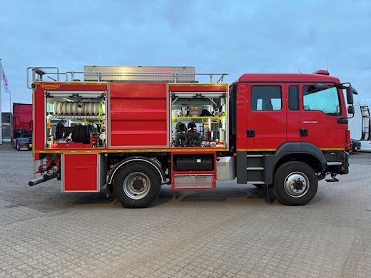 MAN TGM 13.290 4x4 brandbil Brandschutz-Fahrzeug - 12