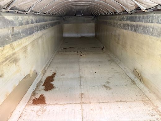 AMT 4-aks 36m3 letvægt tiptrailer m. automatpresenning Tip - 12