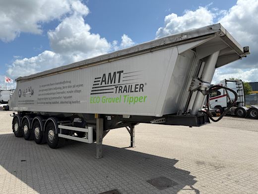 AMT 4-aks 36m3 letvægt tiptrailer m. automatpresenning Tip - 5
