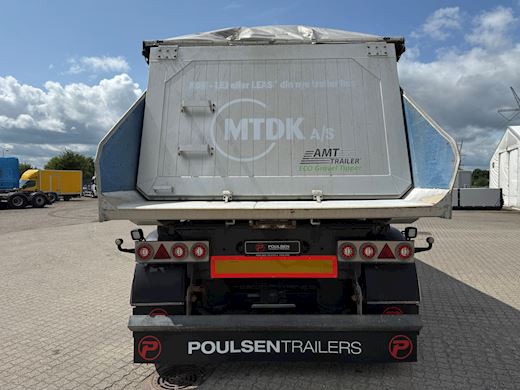 AMT 4-aks 36m3 letvægt tiptrailer m. automatpresenning Tip - 3