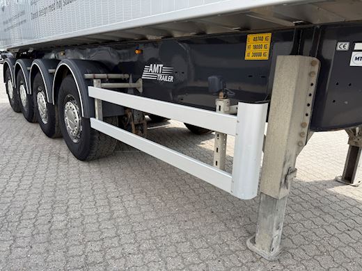 AMT 4-aks 36m3 letvægt tiptrailer m. automatpresenning Tip - 7