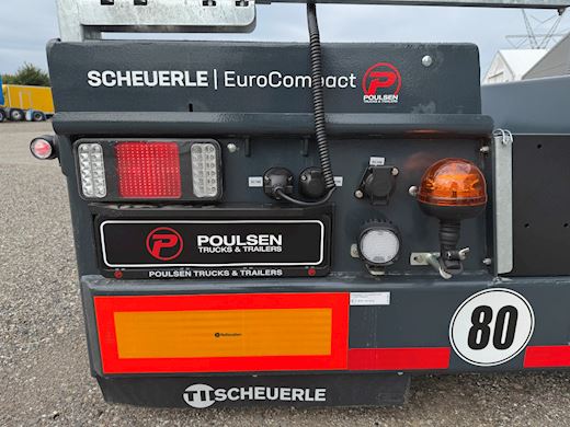SCHEUERLE U9 FL02 EuroCompact sengetrailer Nedbygget med seng - 35