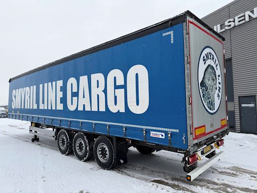 Schmitz 3-aks gardintrailer Gardin - 2