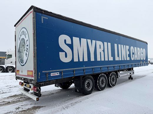 Schmitz 3-aks gardintrailer Gardin - 4