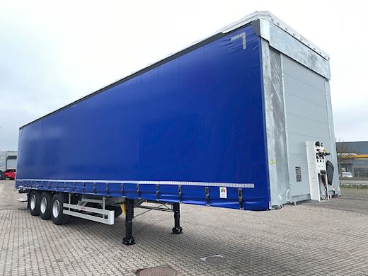 Hangler 3-aks gardintrailer folde-/slædelift + hævetag Curtain-Sider - 5