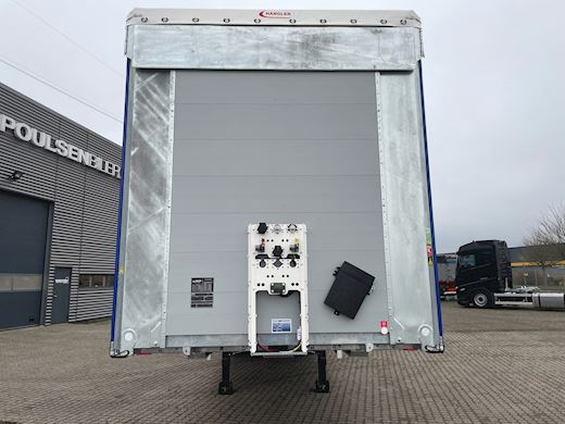 Hangler 3-aks gardintrailer folde-/slædelift + hævetag Curtain-Sider - 6