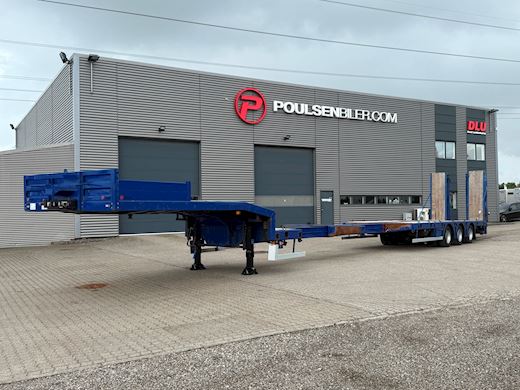 Kel-Berg 3-aks maskintrailer m. udtræk Maskintrailer - 7