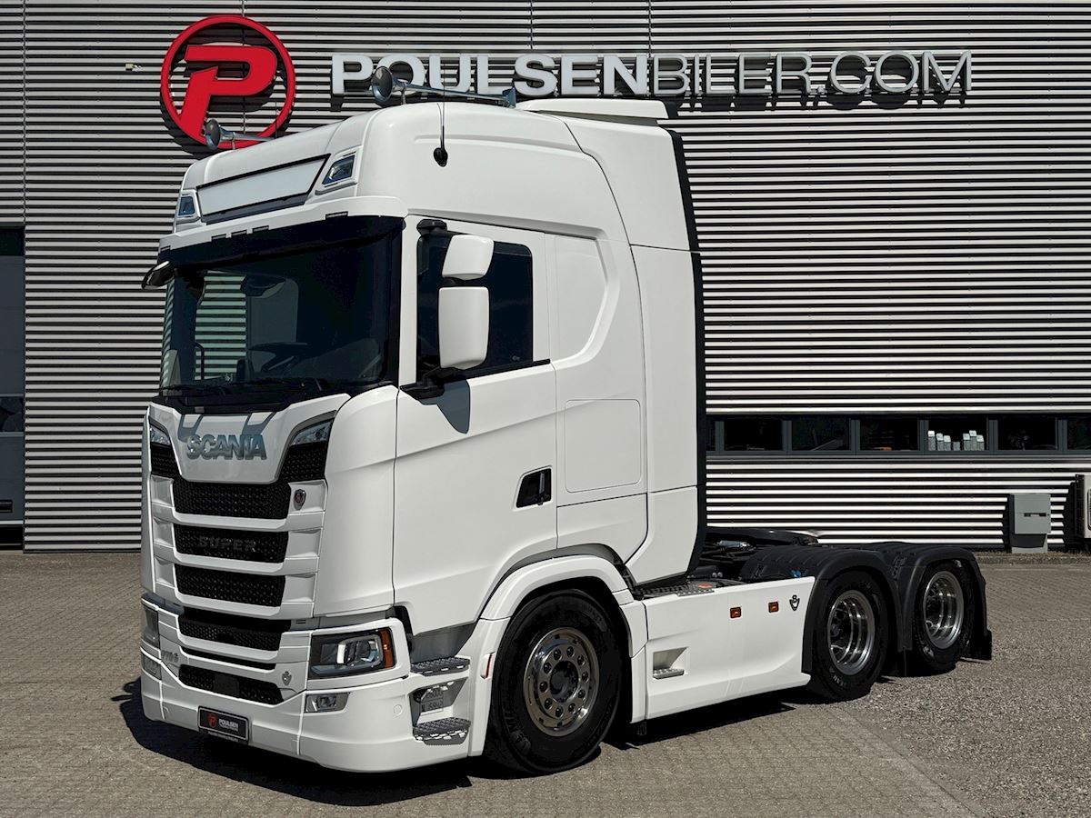 TEKNO 75002 – SCANIA S Tractor 6x2 RONTOLF – 1/50 – Gris Métallisé (neuf)