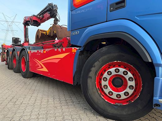 Volvo FM500 wirehejs med kran + sneplov beslag Pulley/crane - 10