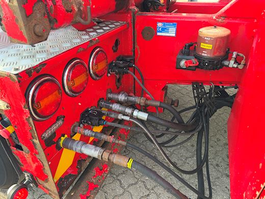 Volvo FM500 wirehejs med kran + sneplov beslag Pulley/crane - 11