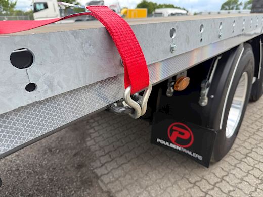 Hangler 15-meter halmtrailer / åben trailer Åben - 15